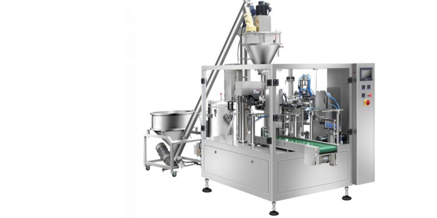 Premade pouches packaging machines